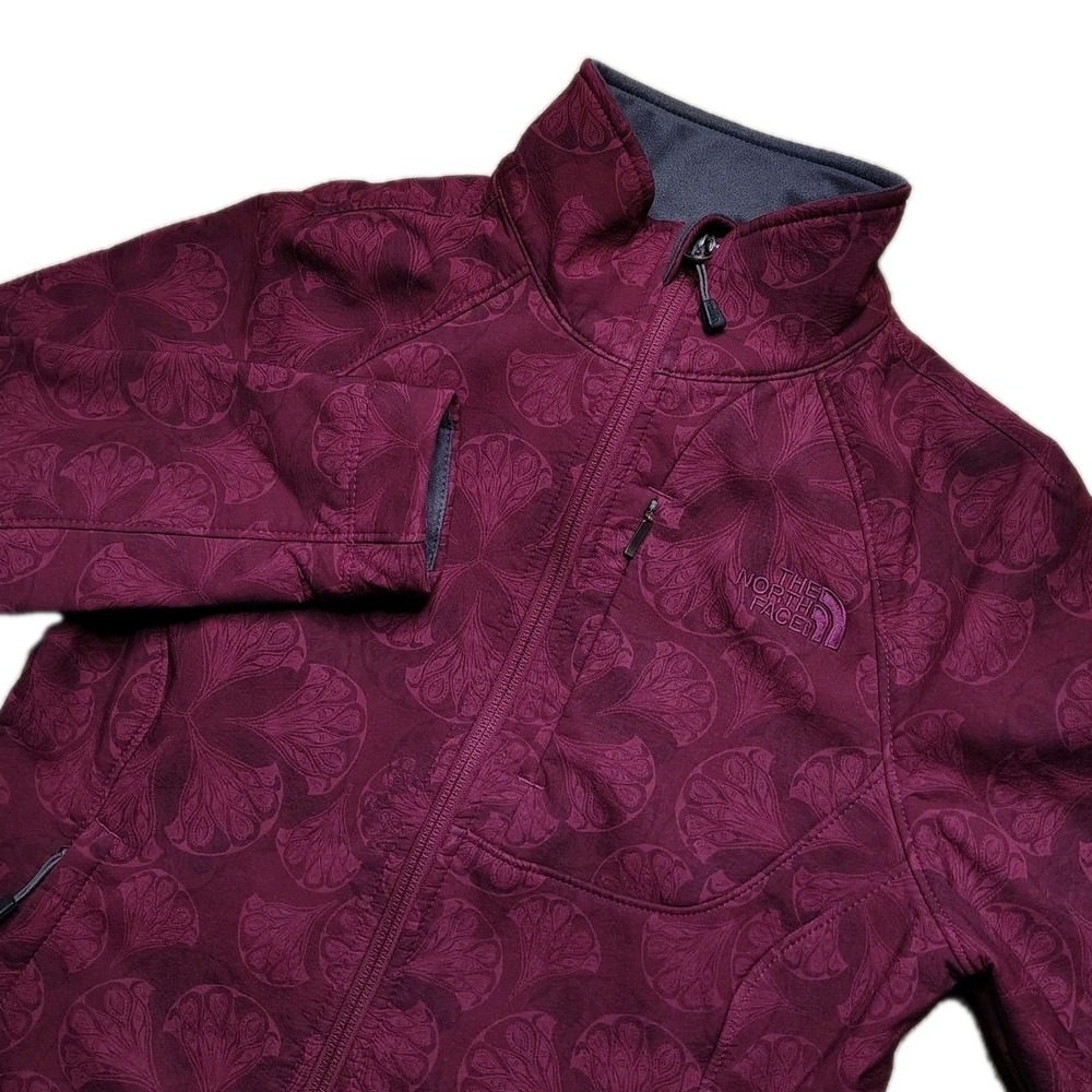 The North Face Apex Bionic Jacket Bordeaux Burgundy Womens Size XS
